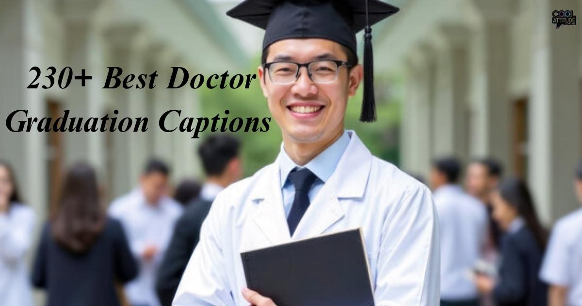 230+ Best Doctor Graduation Captions in 2025