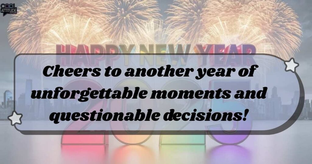 Clever New Year’s Instagram Captions