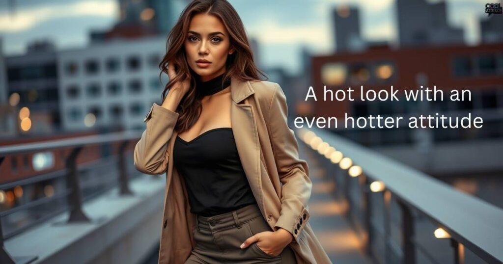 Captions for a Hot Look