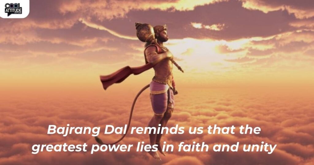 Motivational Bajrang Dal Quotes for Instagram